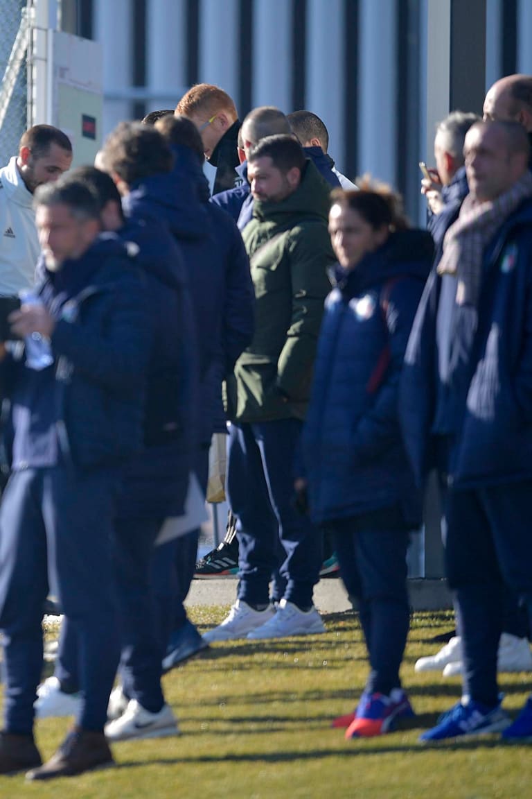 Aspiring FIGC coaches attend the JTC