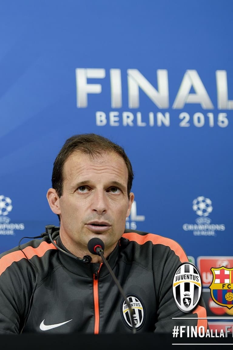 Allegri: «Questa stagione rimarrà nella storia»