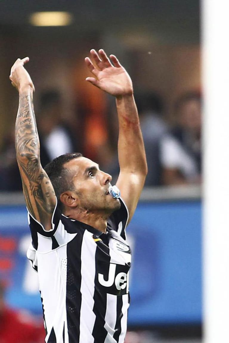 Tevez revels in San Siro return