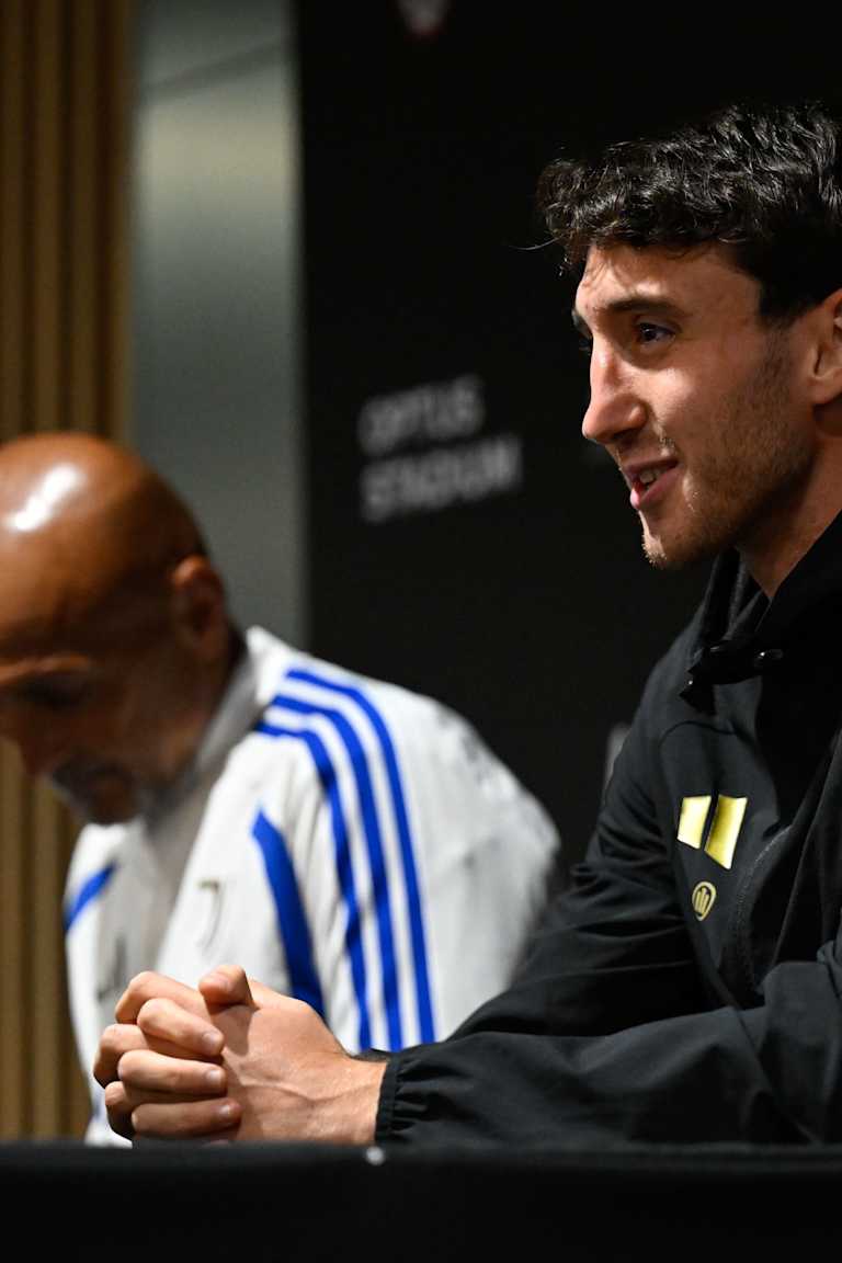 La conferenza stampa di Spalletti e Cambiaso prima di Juventus-Inter