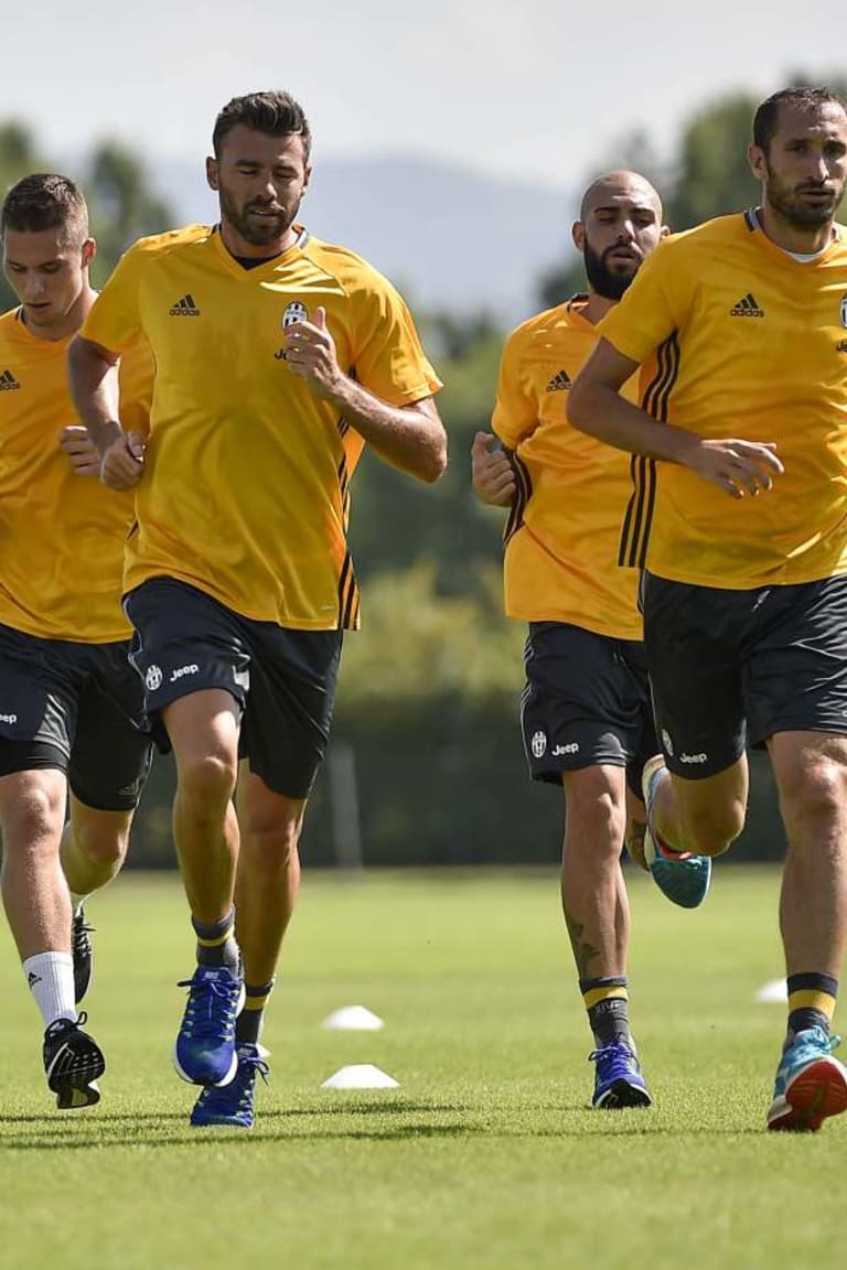 Doppia seduta per i bianconeri