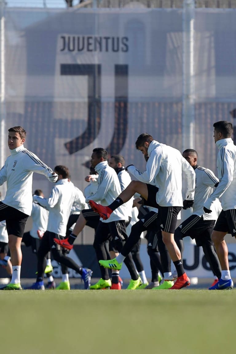Bianconeri back to work