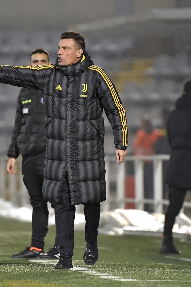 Sala Stampa Next Gen  | Juventus-Lucchese | Il commento di Brambilla
