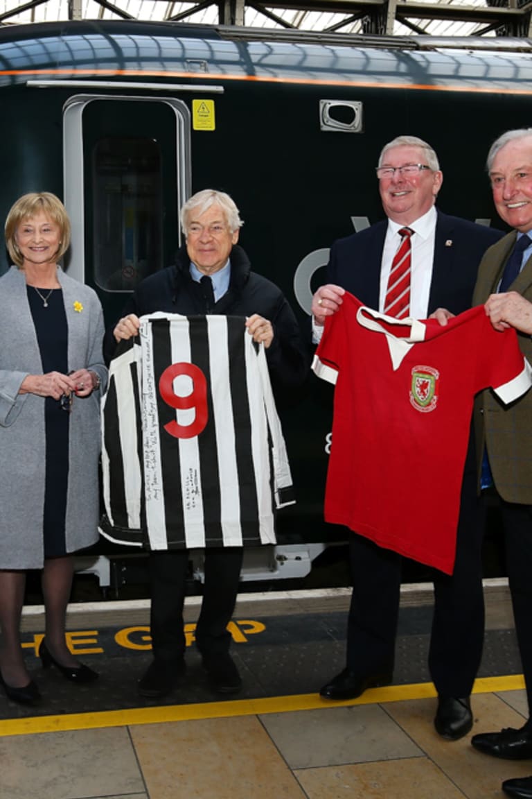 John Charles honoured by Great Western Railway