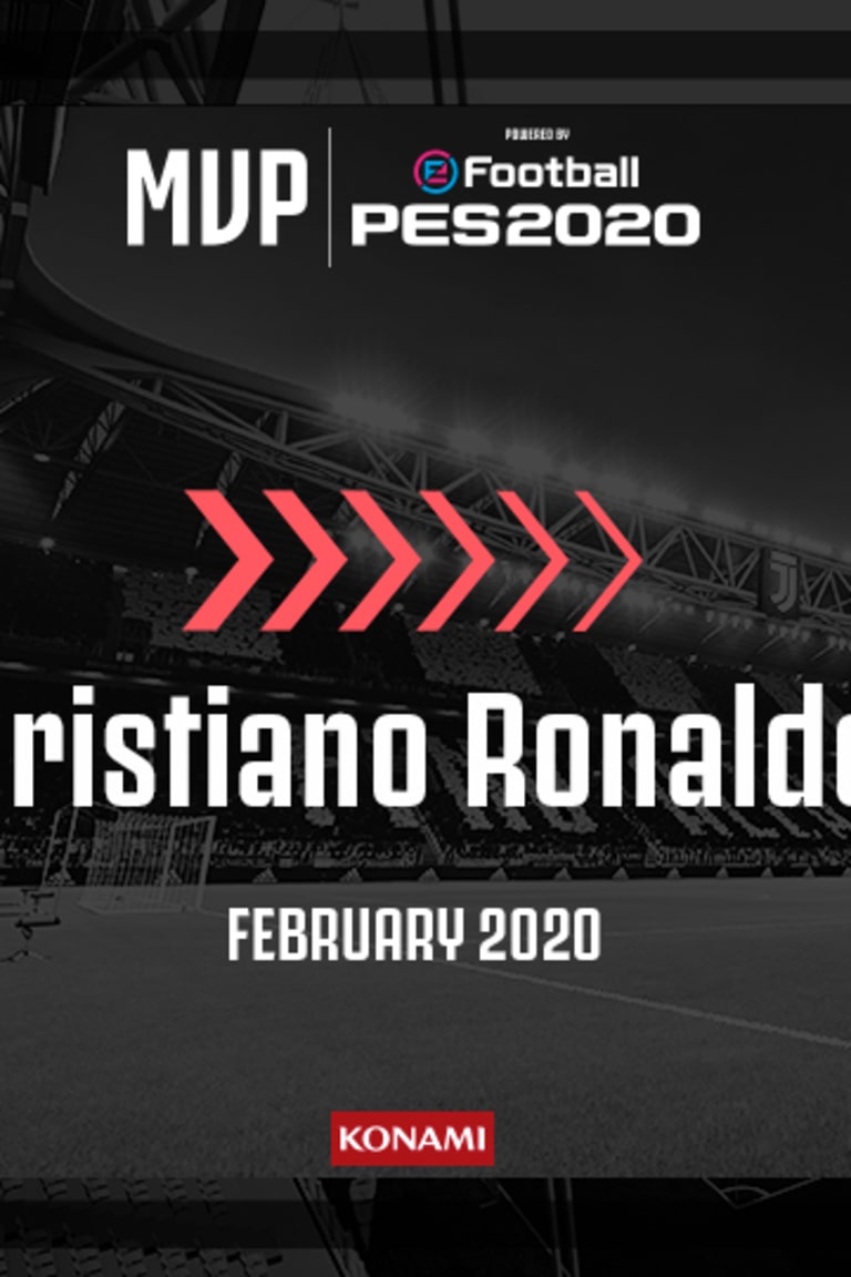Cristiano named February MVP!