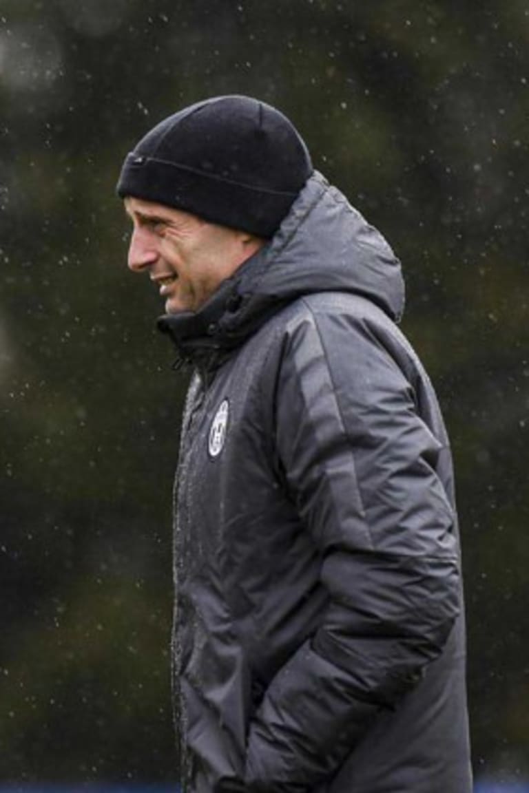Latihan dijadwalkan hari Rabu oleh Allegri