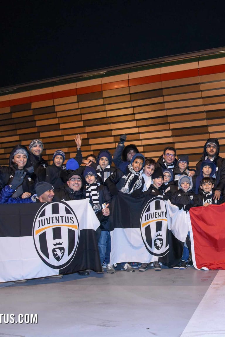 Special Stadium guests for the Coppa Italia