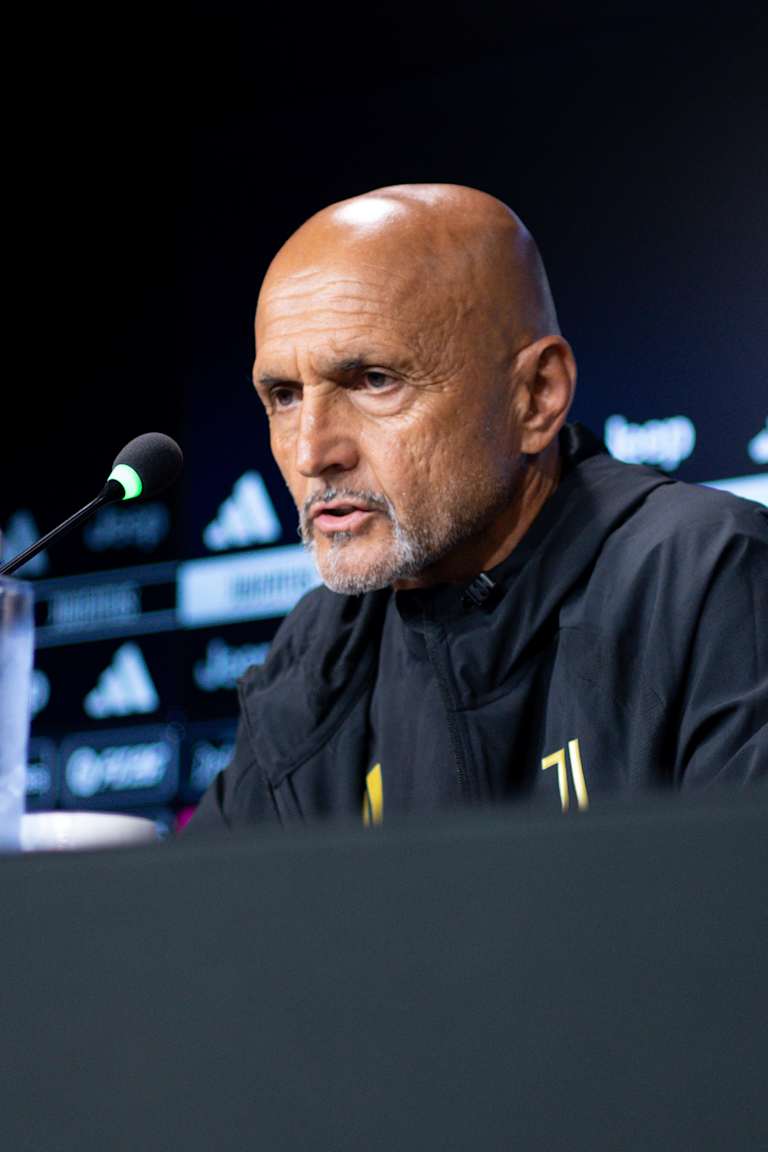 Luciano Spalletti previews Juventus - Milan