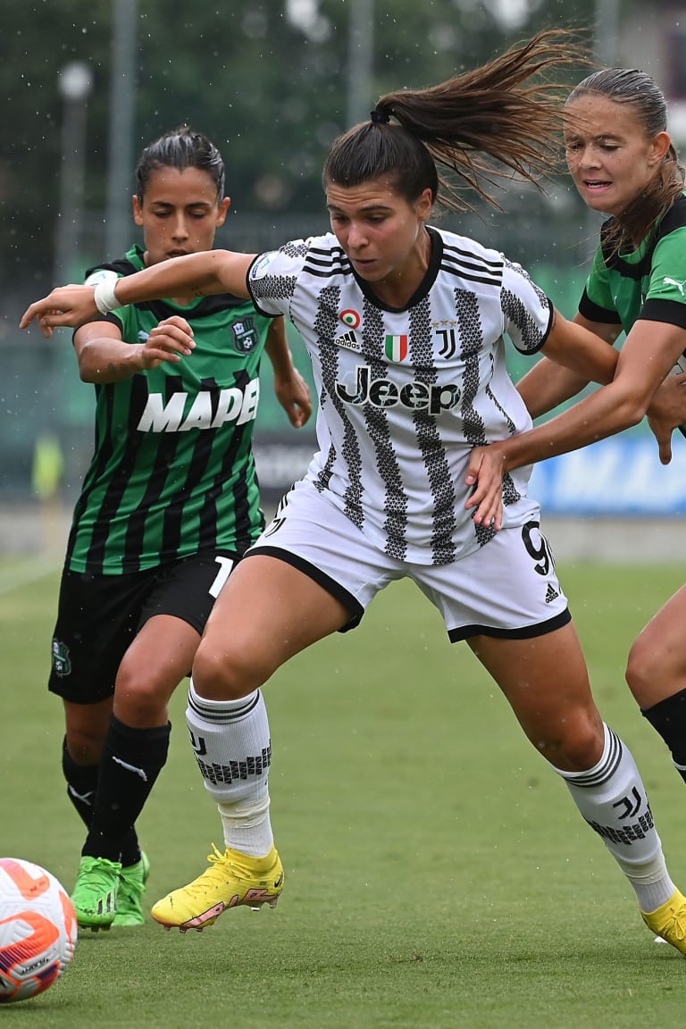 MATCH REPORT | JUVE WOMEN PEGGED BACK BY SASSUOLO