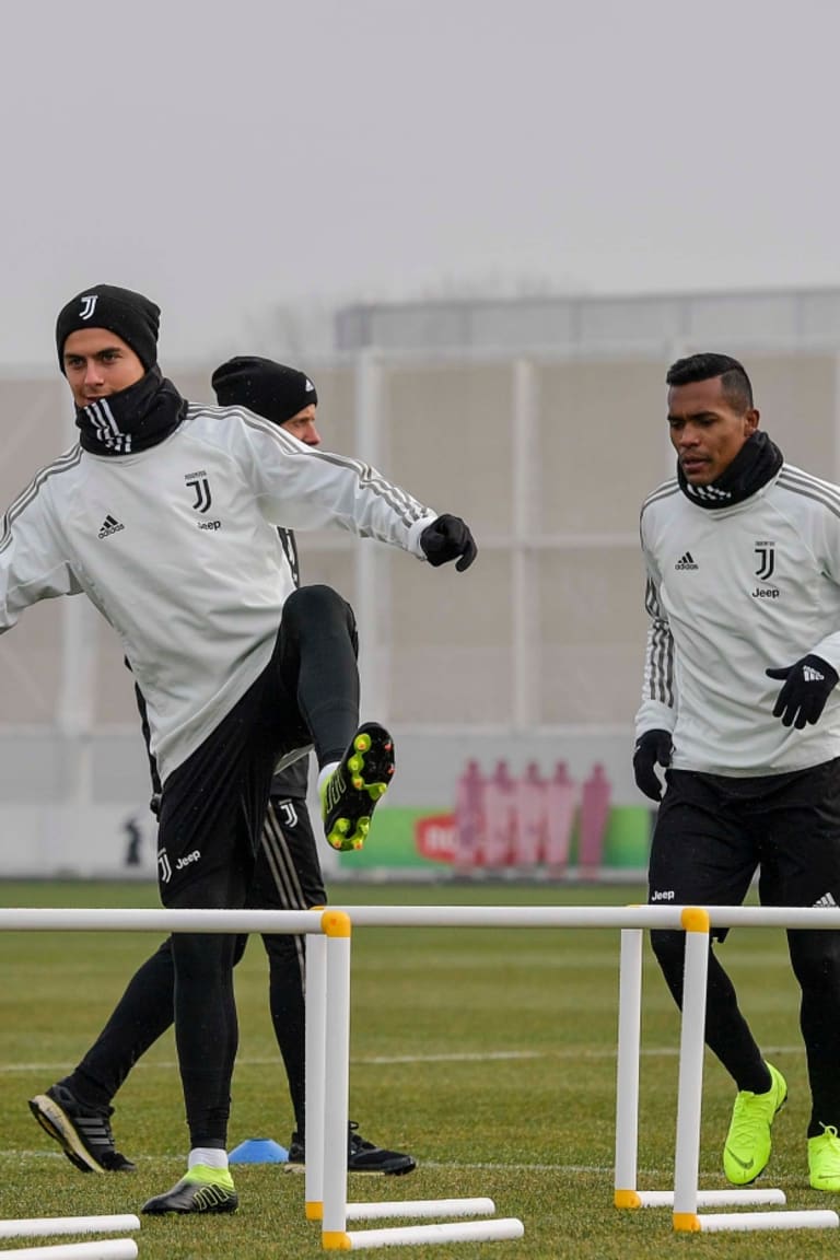 Midweek training at JTC