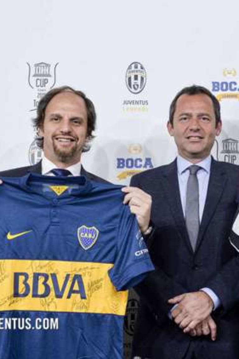 Juve akan menghadapi Boca di penggalangan dana UNESCO Cup
