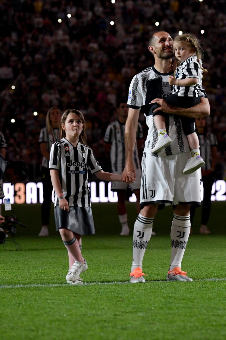 Un anno fa il saluto della Juventus a Chiellini