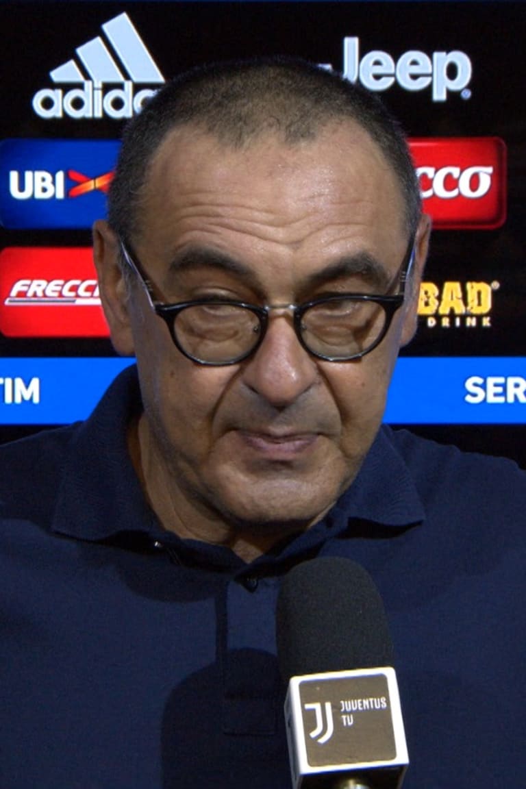 Juventus - SPAL | Sarri: «Un ottimo secondo tempo»