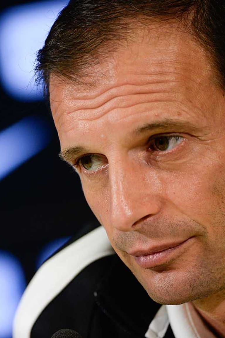 Allegri looks ahead to San Siro showdown