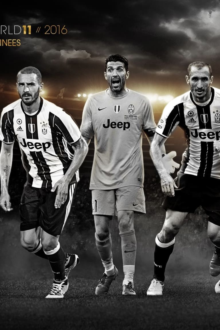 World11: sei bianconeri tra i migliori del mondo