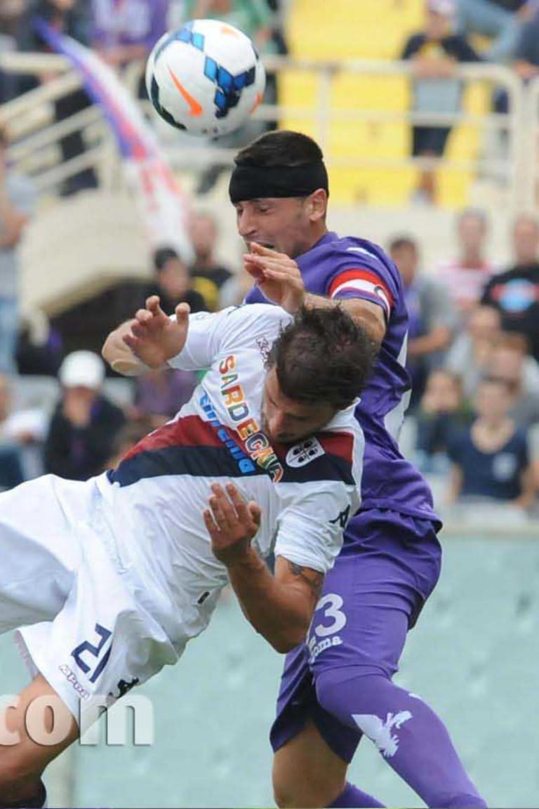 La Fiorentina in casa