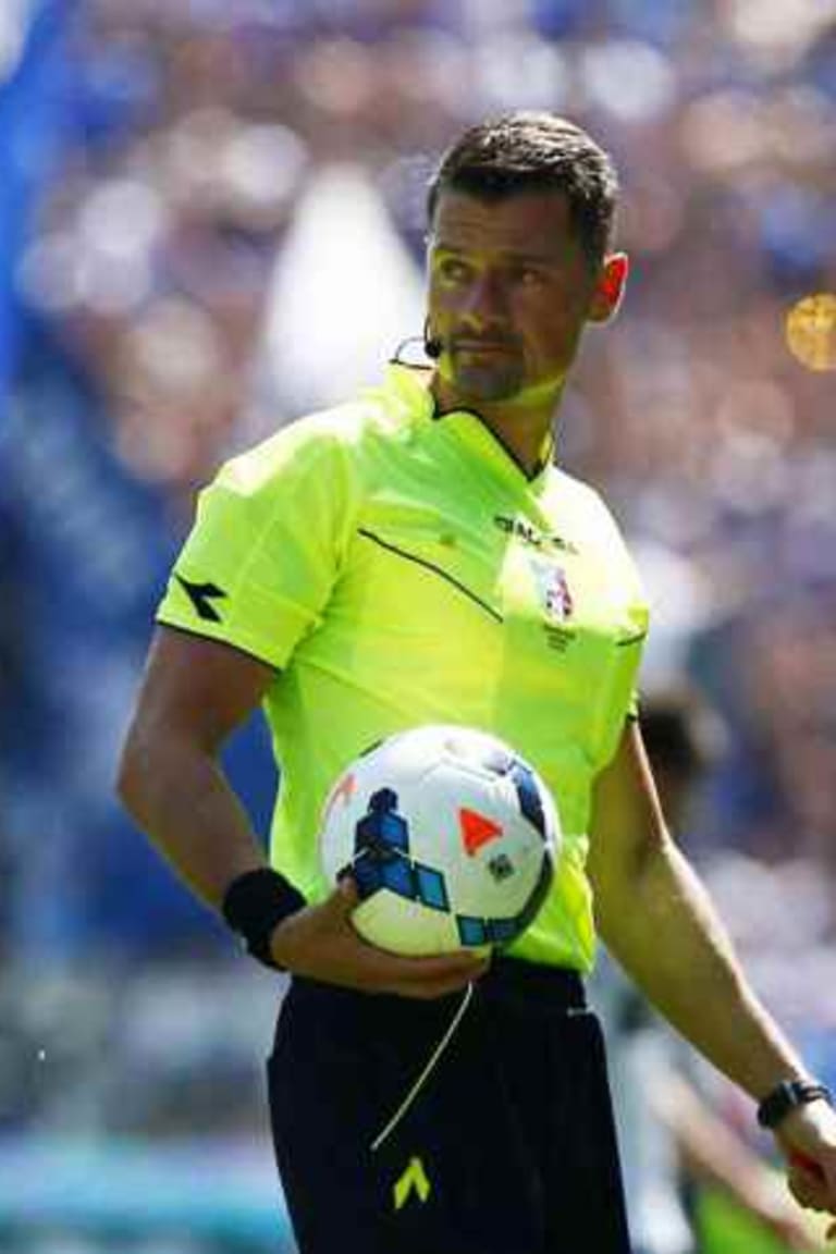 Giacomelli akan memimpin duel lawan Cesena