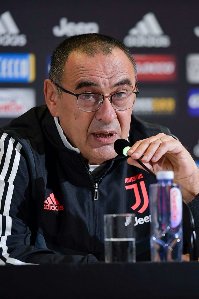 Sarri: "We are physically and mentally ready"