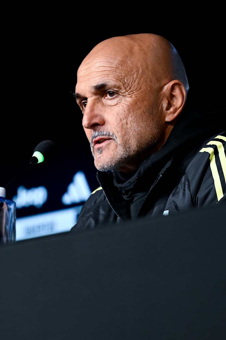 La conferenza stampa di Luciano Spalletti alla vigilia di Juventus-Como