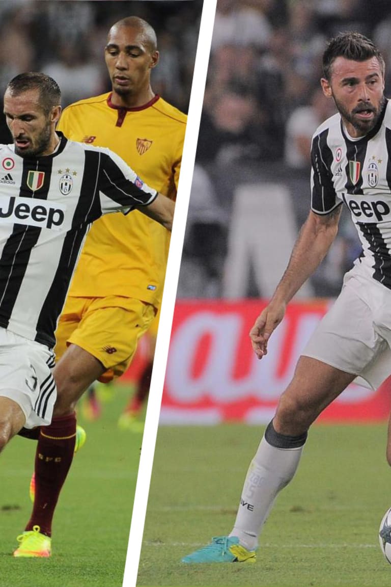 Parola a Barzagli e Chiellini