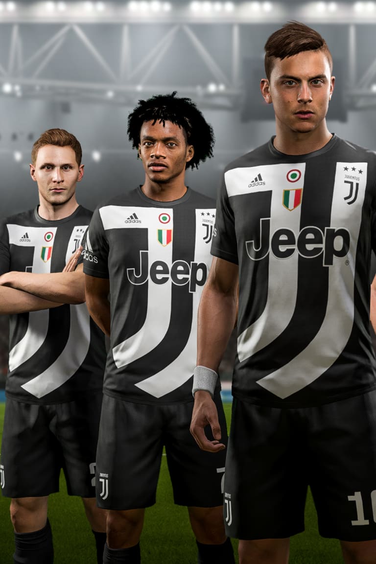 Seragam adidas keempat Juventus?! Hanya di FIFA 18!