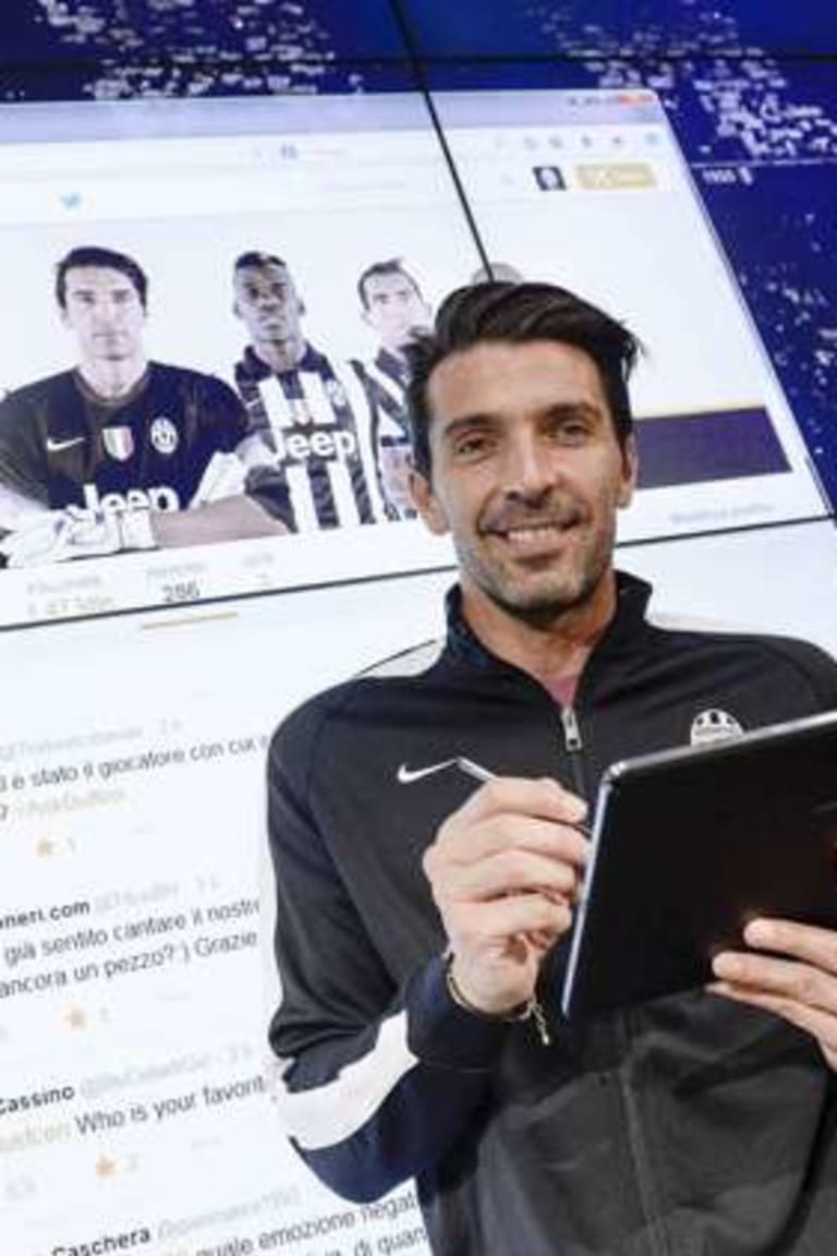 Buffon tampil di #AskBuffon