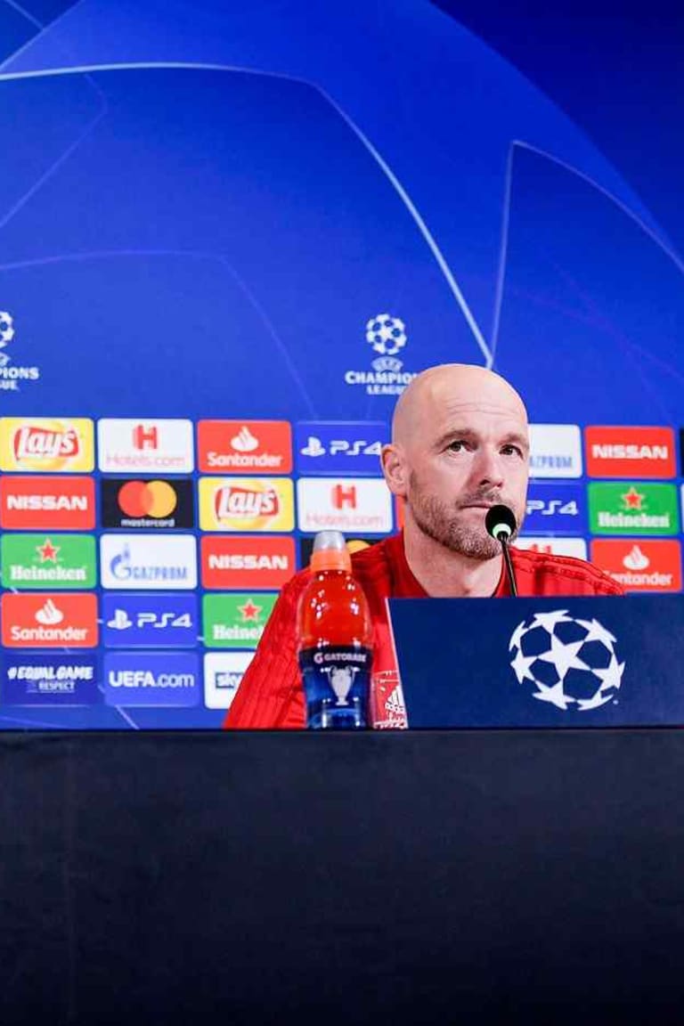 Qui Ajax, la conferenza degli olandesi