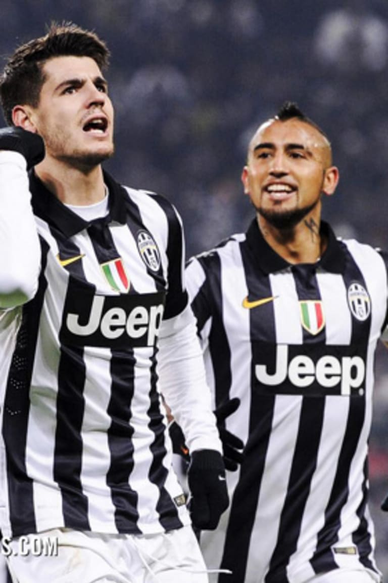 Tiga gol Juve kalahkan Milan di Turin