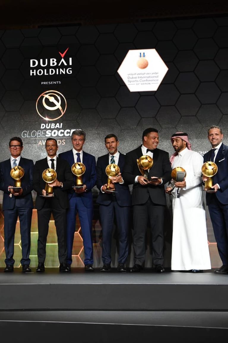 Paratici, Ronaldo e Matuidi premiati ai Globe Soccer Awards		