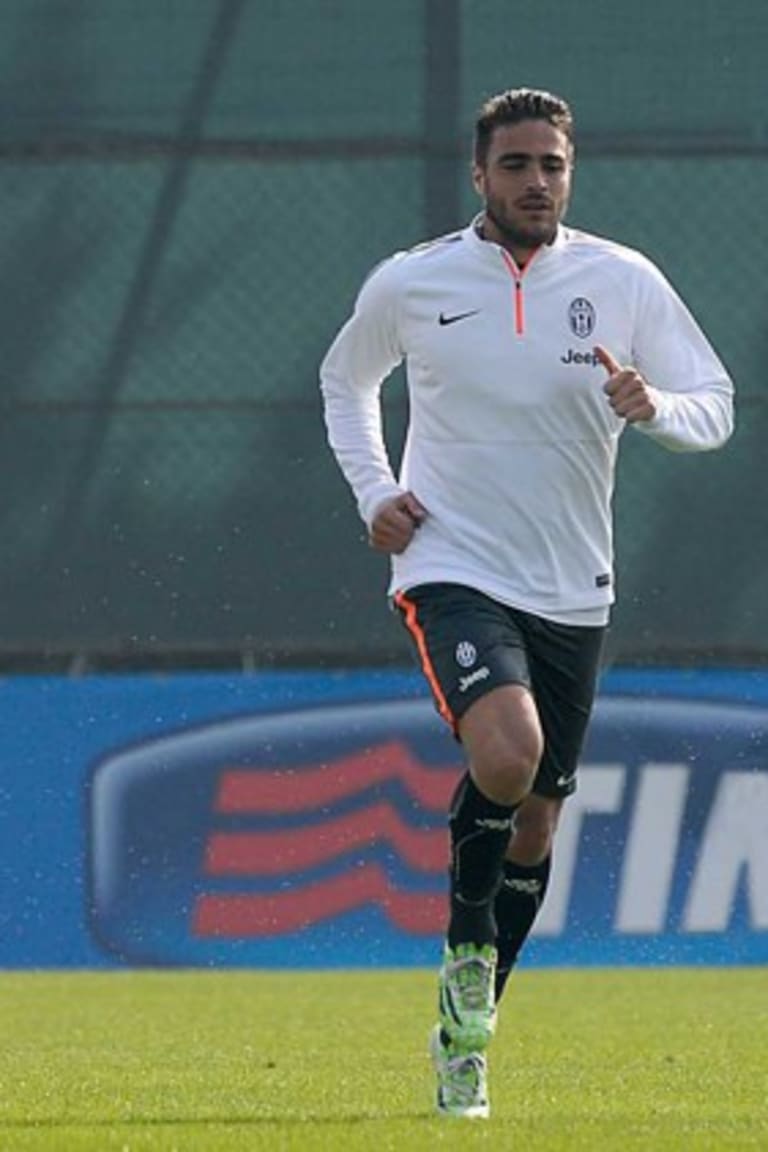 Sesi latihan terakhir pekan ini di Vinovo