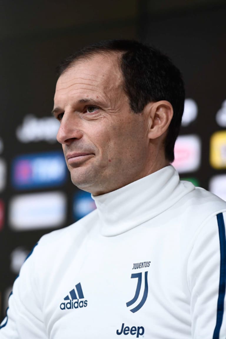 Allegri: "Let's keep it going!"