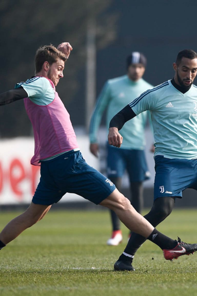 Si lavora col pallone a Vinovo