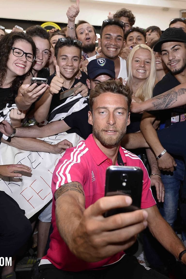 Che festa con Claudio allo Stadium Megastore!