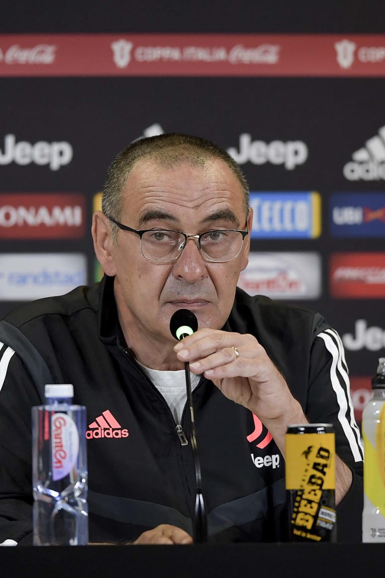 Sarri: «È il momento di dare tutto» 