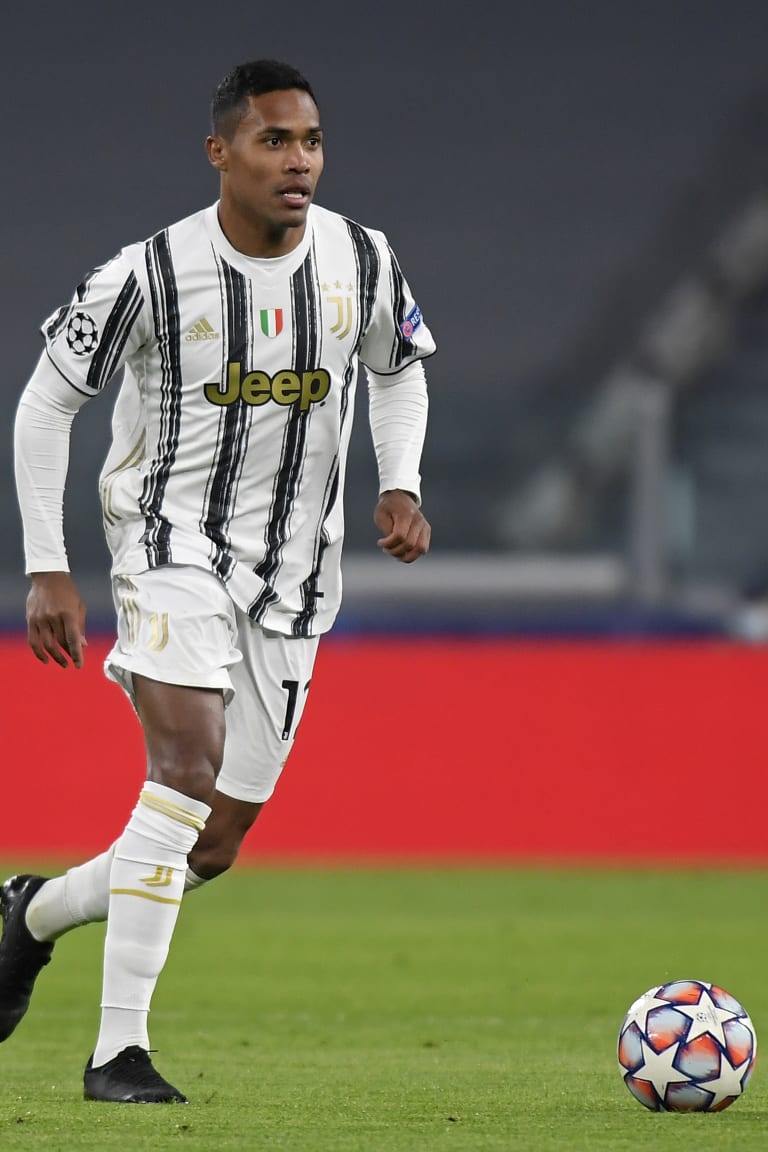 Alex Sandro in Juventus-Ferencvaros