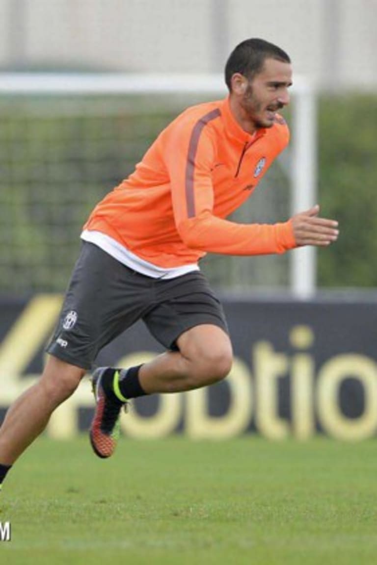 Sesi latihan kebugaran lanjutan bagi Bianconeri