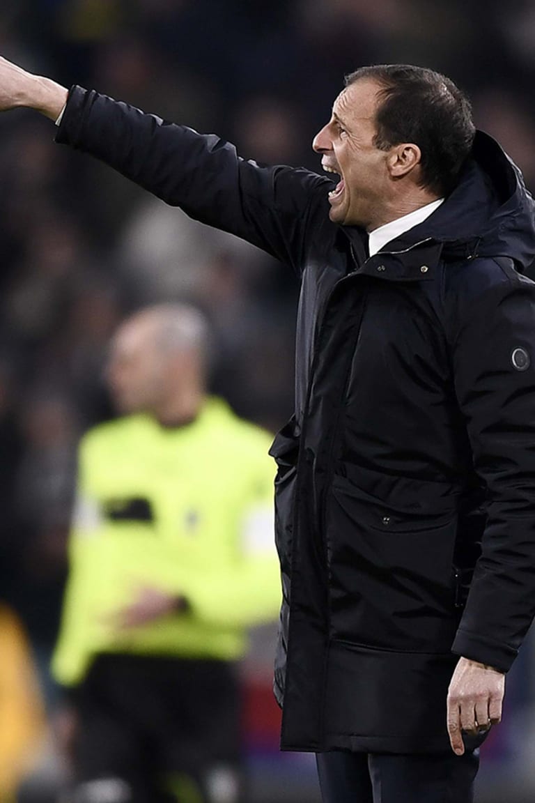 Allegri senang dengan "hasil bagus" atas rival sekota