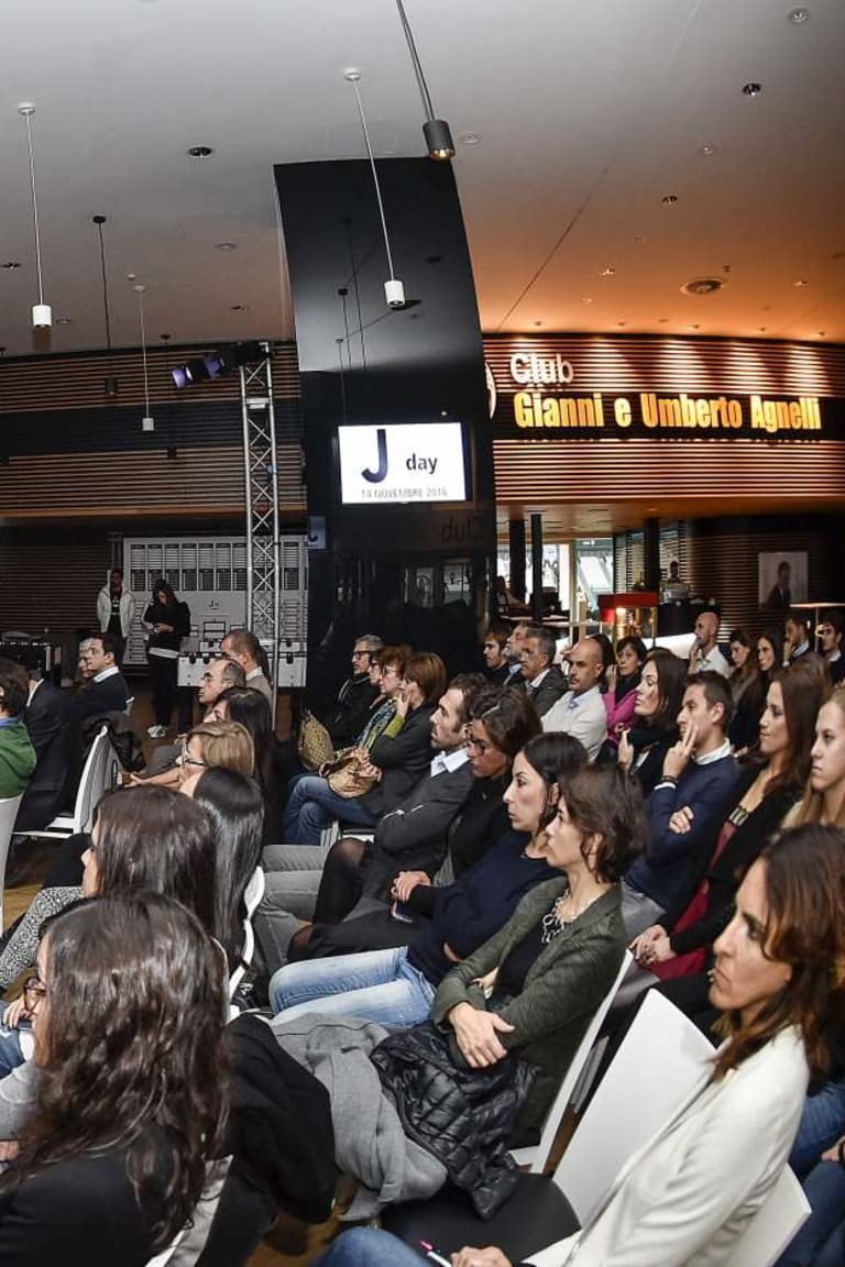 Tutta la Juve in festa