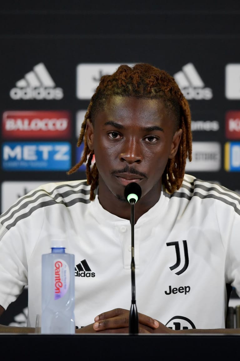 La presentazione di Moise Kean