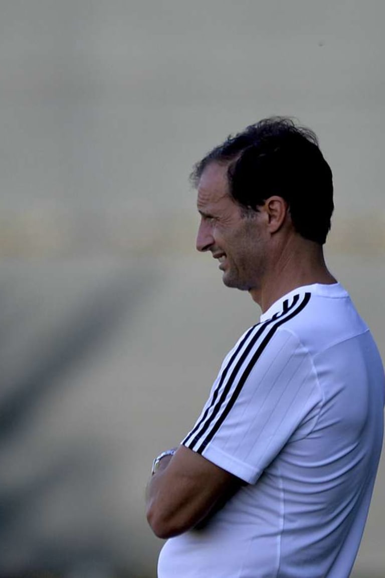 Kembali berlatih di Vinovo