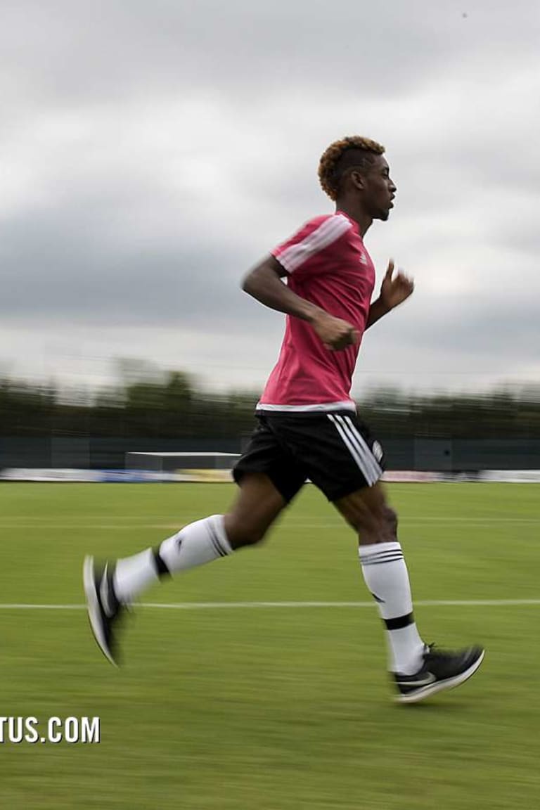 Coman kembali berlatih jelang uji coba di Perancis
