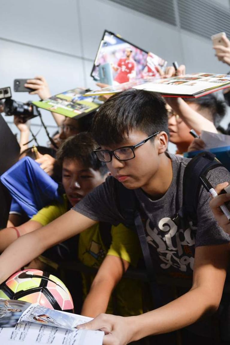 Juventus tiba di Hong Kong