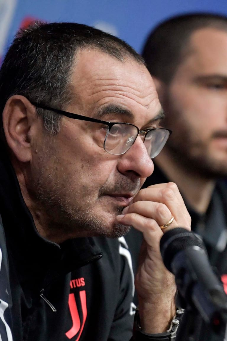 Sarri and Bonucci preview Super Cup Final