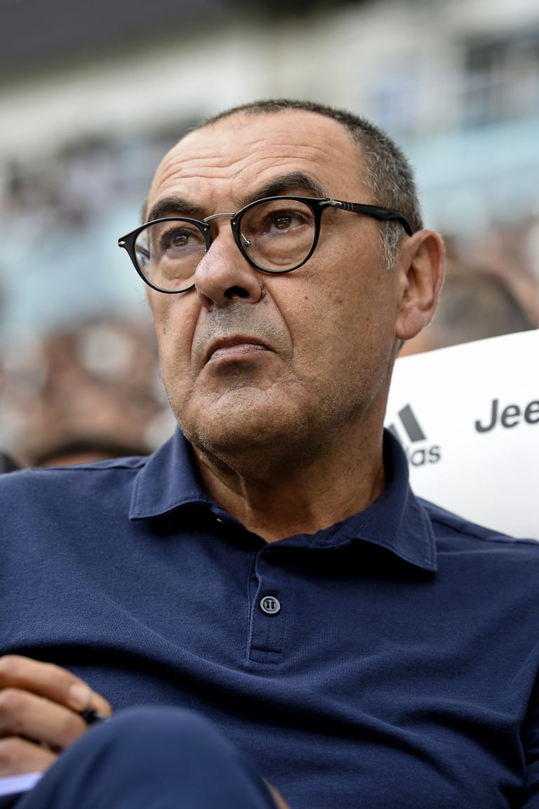 Maurizio Sarri presenta Bologna - Juventus