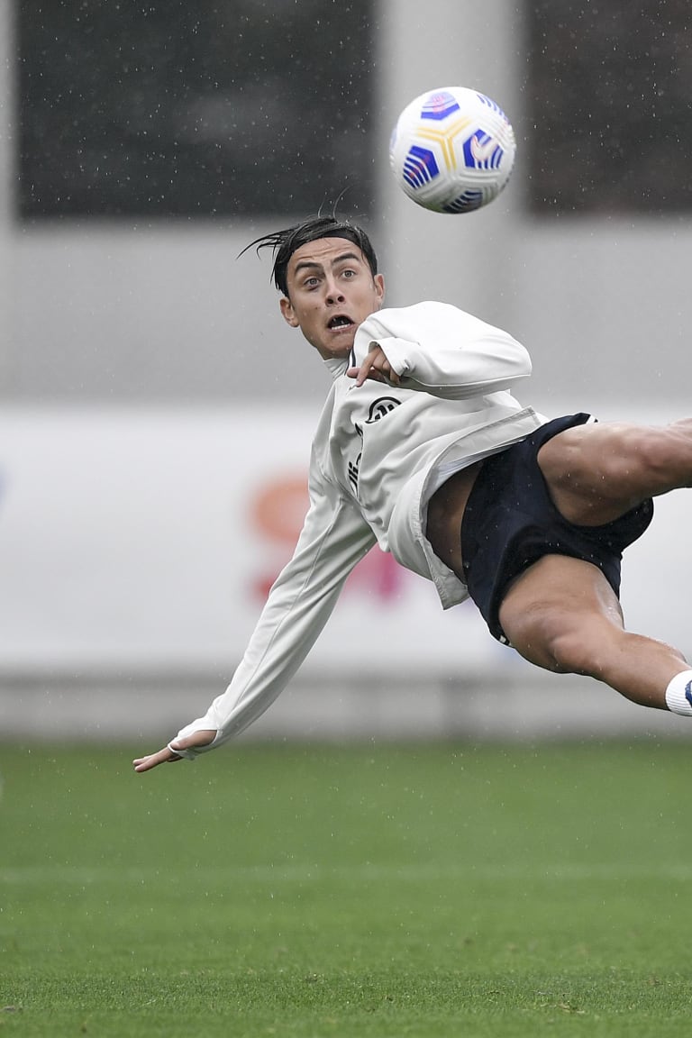Straight back to training for the UCL