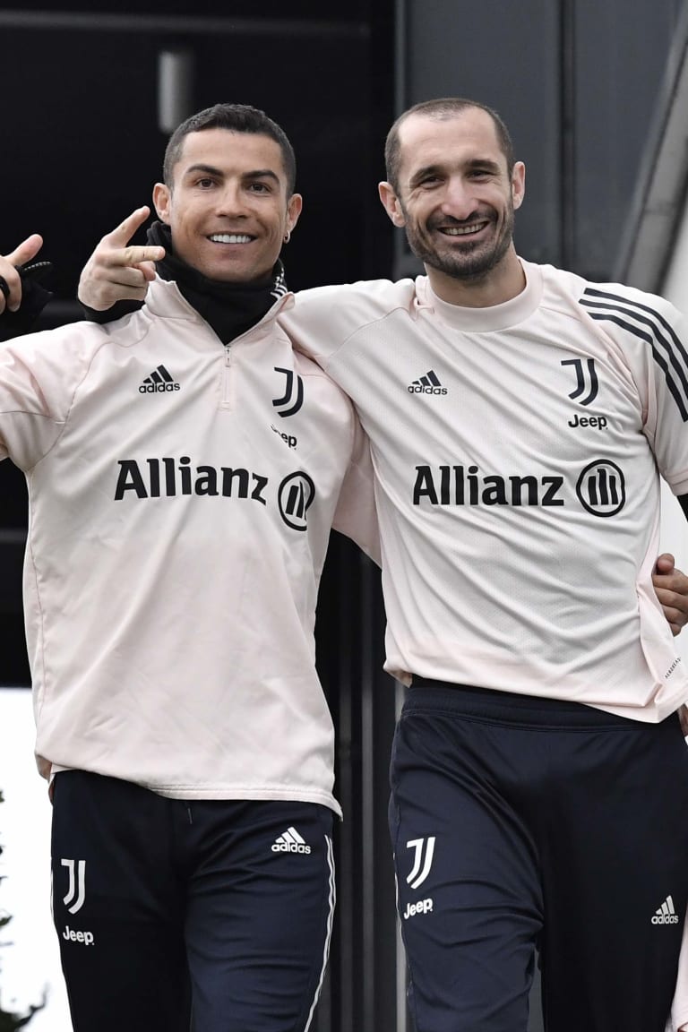 New year's day 2021 Juventus Training