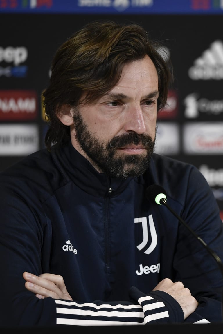 Coach Pirlo presents Juve-Spezia