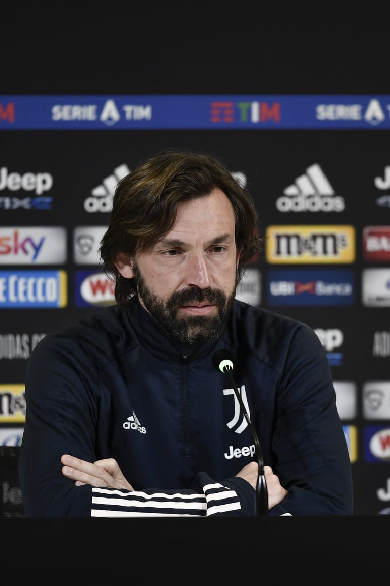 Coach Pirlo presents the Derby della Mole