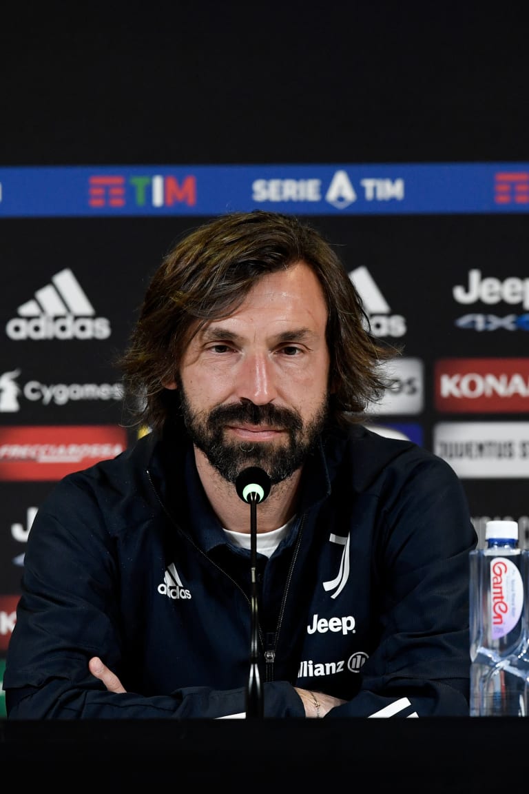 Mister Pirlo presenta l'ultima di campionato 