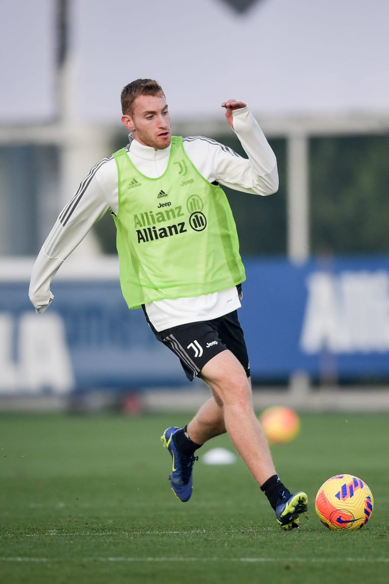 Training towards Lazio - Juventus!